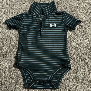 Baby under armour onesie polo